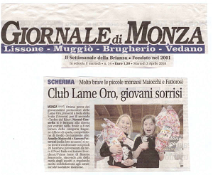 giornale di monza giovedi 3 aprile2018 scherma giovani sorrisi